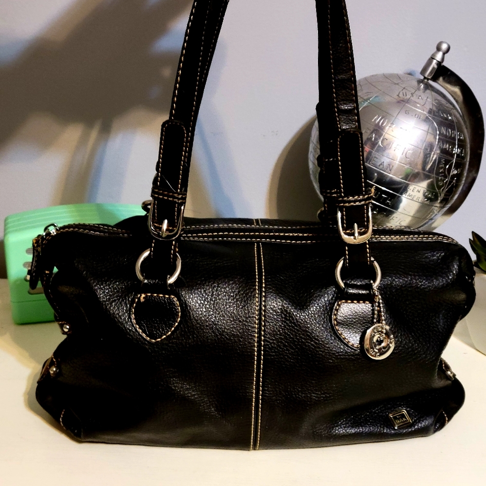 The Sak black leather purse